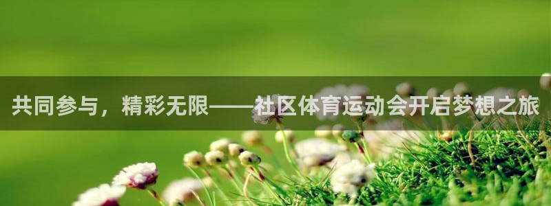 球王会体育：共同参与，精彩无限——社区体育运动会开启梦想之旅